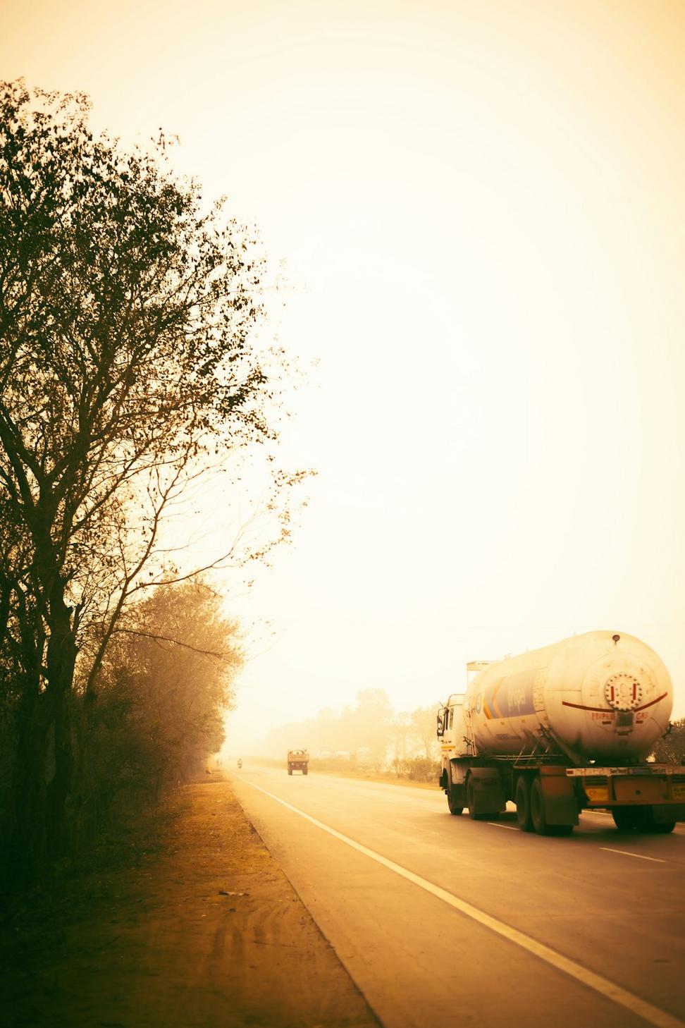 Our fleet on the road